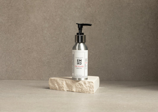 I'M YOURS Body Oil, Rice Bran Lavender & Chamomile 100ml