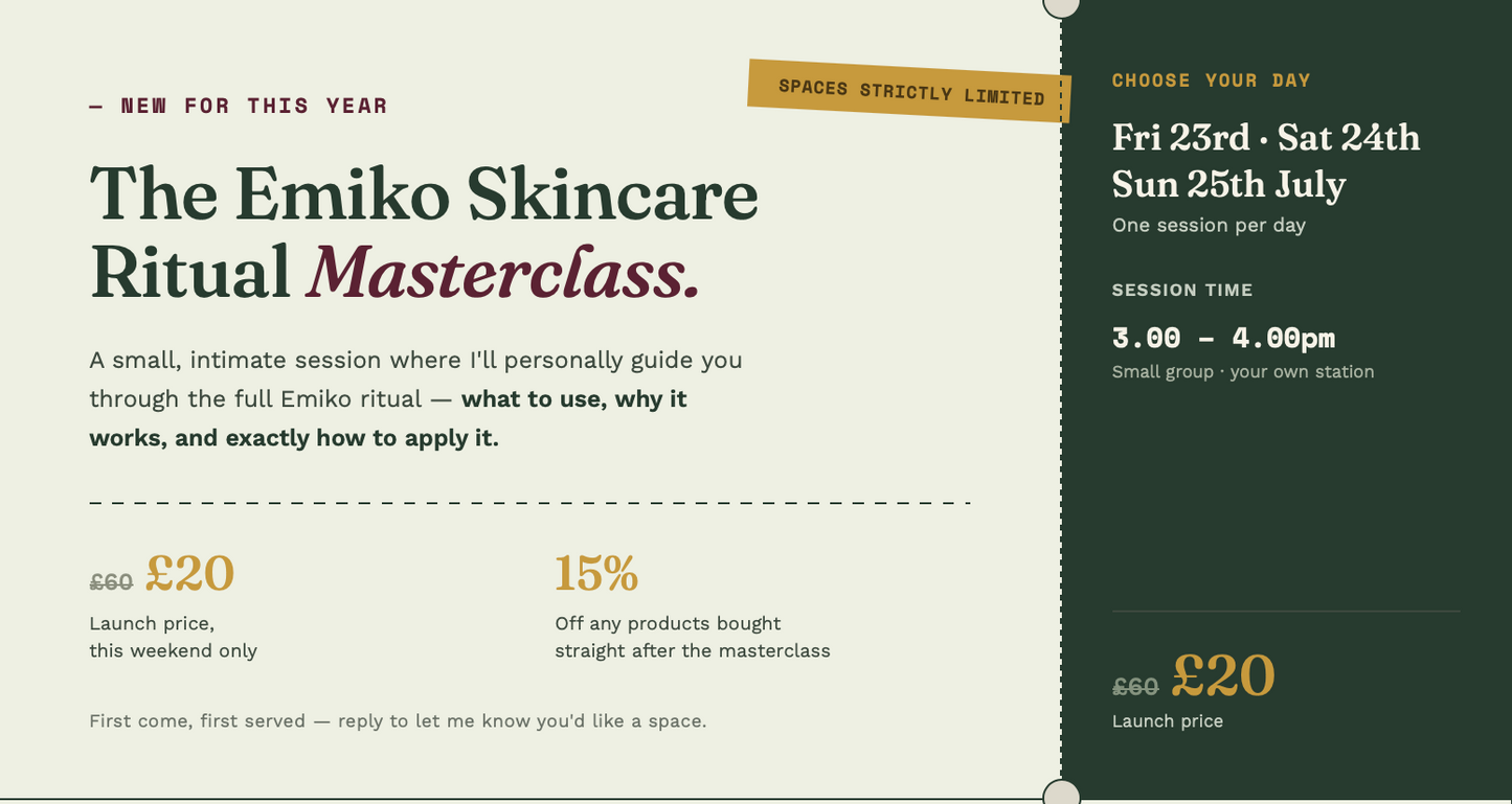 FACIALS at Focus !
